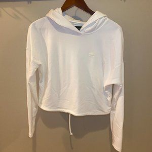 Roots Cropped Cinch Bottom Hoodie